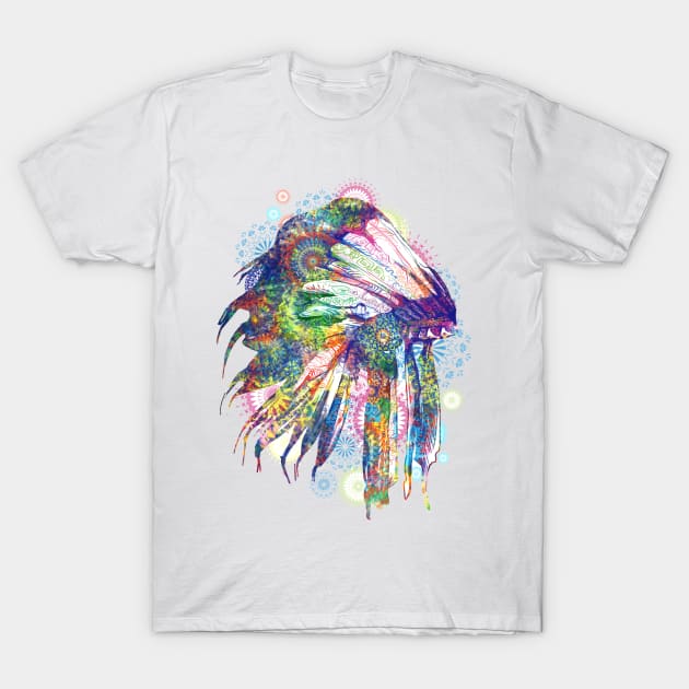 headdress T-Shirt by BekimART